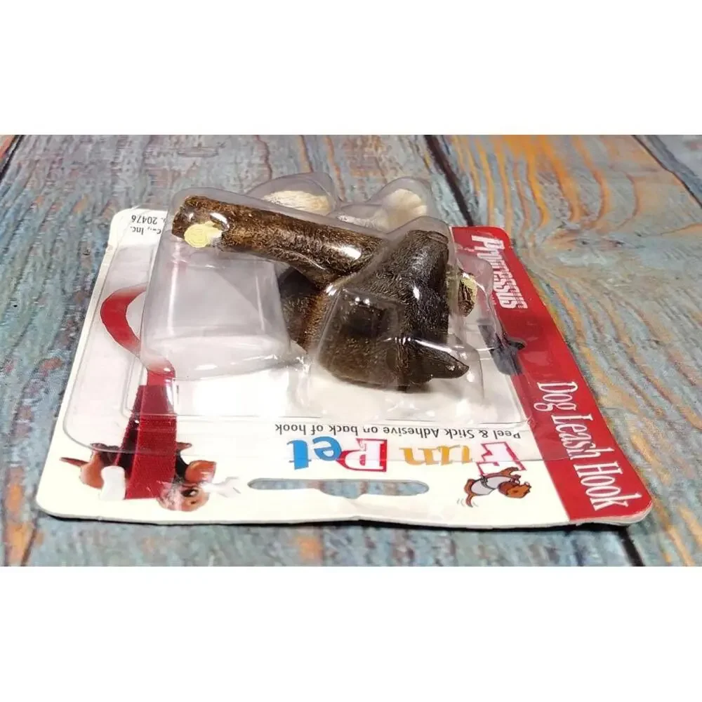 Fun Pet Dog Leash‎ Hook with Dog Figurine
